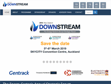 Tablet Screenshot of nzdownstream.co.nz